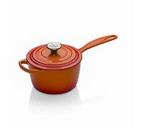 Le Creuset Cazo de hierro fundido, Redondo, diámetro18 cm, 2.2 L, Volcanico, 21181180902430