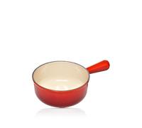 Le Creuset Cazo fondue de hierro fundido, 18 cm, Cereza, 20007180602460