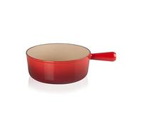 Le Creuset Cazo fondue de hierro fundido, 24 cm, Cereza, 20007240602460