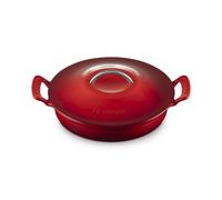 Le Creuset Cazuela poco profunda de hierro fundido Modern Heritage, Cerise