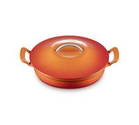Le Creuset Cazuela poco profunda de hierro fundido Modern Heritage, Flame