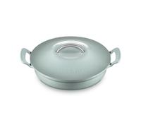 Le Creuset Cazuela poco profunda de hierro fundido Modern Heritage, Sea Salt