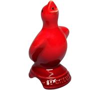 Le Creuset - Chimenea para Pasteles, diseño de pájaro de Color Rojo