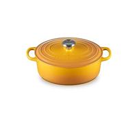 Le Creuset Cocotte oval de hierro fundido, 27 cm, 4, 1 L, Todas Las Fuentes de Calor Incluso inducción, Nectar, 21178276724430