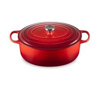 Le Creuset Evolution Cacerola ovales, Hierro Fundido, Rojo Cereza, 35 cm
