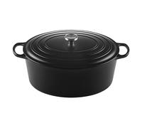 Le Creuset Evolution Cacerola ovales, Hierro Fundido, Negro Mate, 18 cm