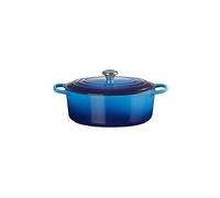 LE CREUSET Cocotte oval SIGNATURE 31cm 6,3l Azure azul