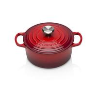 Le Creuset Cocotte redonda de hierro fundido, 18 cm, 1, 8 L, Todas Las Fuentes de Calor incluso inducción, Cereza, 21177180602430