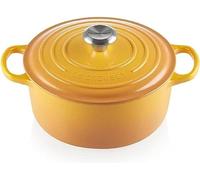 Le Creuset Cocotte redonda de hierro fundido, 24 cm, 4, 2 L, Todas Las Fuentes de Calor Incluso inducción, Nectar, 21177246724430