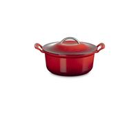 LE CREUSET Cocotte redonda MODERN HERITAGE 26cm 4,6l Rojo cereza rojo