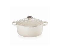 LE CREUSET Cocotte redonda Signature 20cm/2,4l Meringue crema