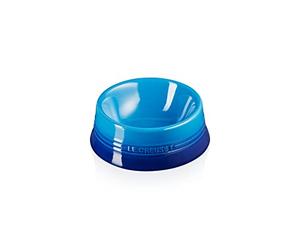 LE CREUSET Comedero de Mascotas, Tamaño M, 18 x 6,7 cm, 450 ml, Apto para lavavajillas, Azure, 61401022200099