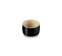 Le Creuset Cuenco apilable de cerámica de gres, 200 ml, Negro Oynx, 70403201400099