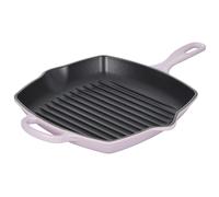 Le Creuset esmaltado de hierro fundido 10.25 """" Signature Square Skillet Grill Chalota