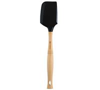 Le Creuset Espátula con Cabezal de Silicona extraíble, Madera, Negro, 93007604140002