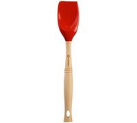 Le Creuset Espátula Cuchara con Cabezal de Silicona extraíble, Madera, Cereza, 93007603060002
