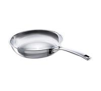 Le Creuset Evolution Sartén alta, Acero inoxidable 3-ply, Sin revestimiento, diámetro 24 cm, 96200224001100