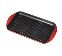 Le Creuset 20132400600460 Parrilla Grill EXTRALARGA, Hierro Fundido, Cereza, 2.2 litros, 10