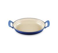 Le Creuset Fuente ovalada de hierro fundido Modern Heritage, Azure