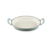 Le Creuset Fuente ovalada de hierro fundido Modern Heritage, Sea Salt