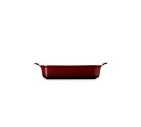 LE CREUSET Fuente para horno Tradition 32x24cm/4l Garnet rojo oscuro