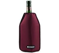 Le Creuset Funda enfriadora para botellas de vino o cava WA126, tejido impermeable, Burgundy