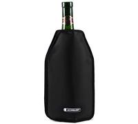 Le Creuset Funda enfriadora para Botellas de Vino o Cava, WA126, Tejido Impermeable, Negro, 59142010006068