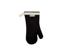 Le Creuset Guante de horno con manga extralarga, Talla única, Algodón, Negro, 95002300000000