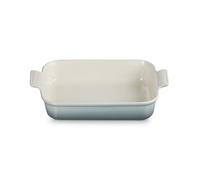 Le Creuset Heritage, fuente rectangular para horno, gres, 32 cm, 2,31 kg, Sea Salt