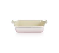 Le Creuset Heritage Shell - Molde para horno (26 x 19 cm, 2,4 L), color rosa