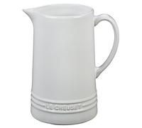 Le Creuset Jarra de gres, 1.6 cuartos de galón, blanco