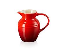 Le Creuset Jarra pequeña de cerámica de gres, 600 ml, 550 g, Cereza, 80903060600005