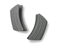 Le Creuset Juego de 2 empuñaduras de Silicona, 5 x 2 1/2 Pulgadas Cada una, ostra