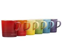 Le Creuset Juego de 6 tazas London de gres, 340.2 g cada una, multicolor