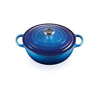 Le Creuset Marmita de hierro fundido, diámetro 26 cm, 4, 1 L, Azure, 21114262200430