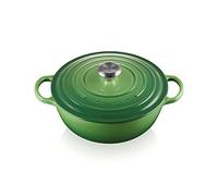 Le Creuset Marmita de hierro fundido, diámetro 26 cm, 4, 1 L, Bamboo, 21114264080430