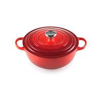 Le Creuset Marmita de hierro fundido, diámetro 26 cm, 4, 1 L, Cereza, 21114260600430