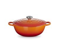 Le Creuset Marmita de hierro fundido, diámetro 32 cm, 7 L, Volcanico, 21114320900430