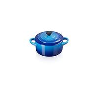 Le Creuset Mini cocotte de cerámica de gres, 10 cm, 0, 2L, Azure, 71901102200100