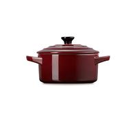 LE CREUSET Mini-Cocotte POTERIE 10cm/0,2L Garnet rojo oscuro