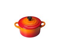 LE CREUSET Mini-Cocotte Poterie 10cm (rojo horno) 0,2L naranja
