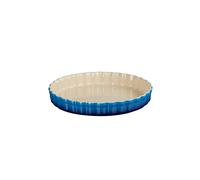 LE CREUSET Molde tarta de cerámica de gres 28 cm, 2, 1 L, Azure, 71120282200001