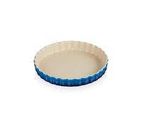 Le Creuset Molde tarta de cerámica de gres 28 cm, 2, 1 L, Azure, 71120282200001