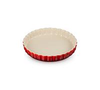 LE CREUSET Molde tarta de cerámica de gres 28 cm, 2, 1 L, Cereza, 71120280600001