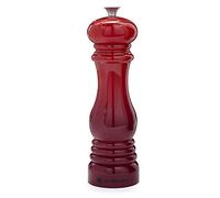 Le Creuset Molinillo de pimienta clásico ajustable, , Plástico ABS resistente a grietas, Anticorrosión, 518 g, Cereza, 96002700060000