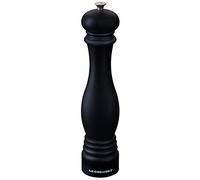 Le Creuset Molinillo de pimienta clásico ajustable, , Plástico ABS resistente a grietas, Anticorrosión, 518 g, Negro Mate, 96002700000000