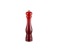 Le Creuset Molinillo de sal clásico ajustable, , Plástico ABS resistente a grietas, Anticorrosión, 518 g, Cereza, 96002800060000