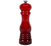 Le Creuset Molinillo de Sal, Plástico ABS, 6.2 x 6.2 x 20.8 cm, Mecanismo de Cerámica, Cereza, 96002000060000