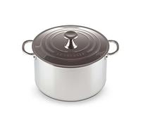 Le Creuset Olla con tapa de Acero Inoxidable Signature, 28 cm, 96604828000000