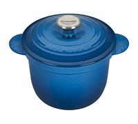 Le Creuset Olla de arroz de hierro fundido esmaltado con tapa e inserto de gres, 2.25 cuartos de galón, Marsella